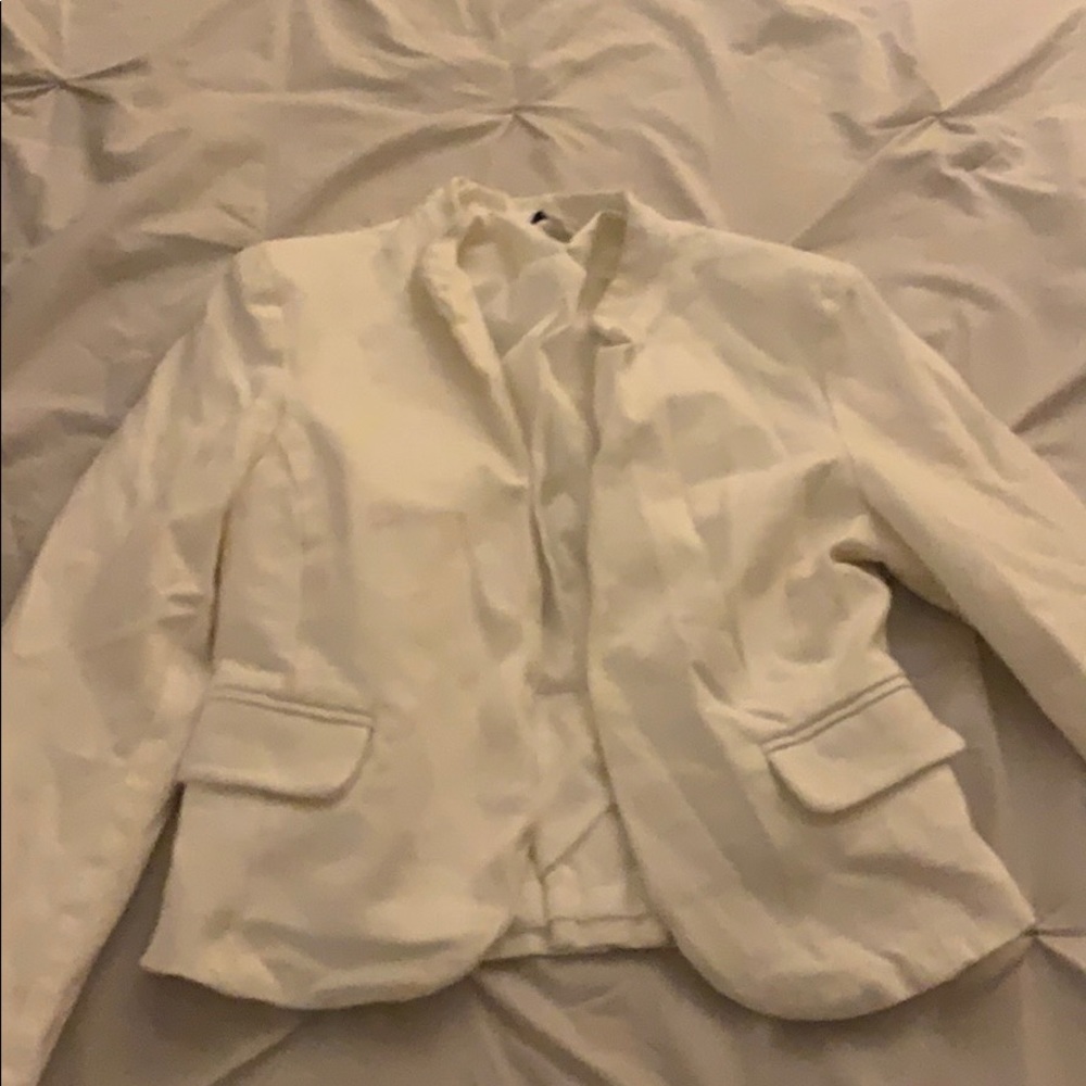 White blazer
